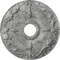 Ekena Millwork Kent Ceiling Medallion (Canopies up to 5"), 18"OD x 3 1/2"ID x 1 1/4"P, Ultra Pure White Crackle CM18KEUWC - alternate 1